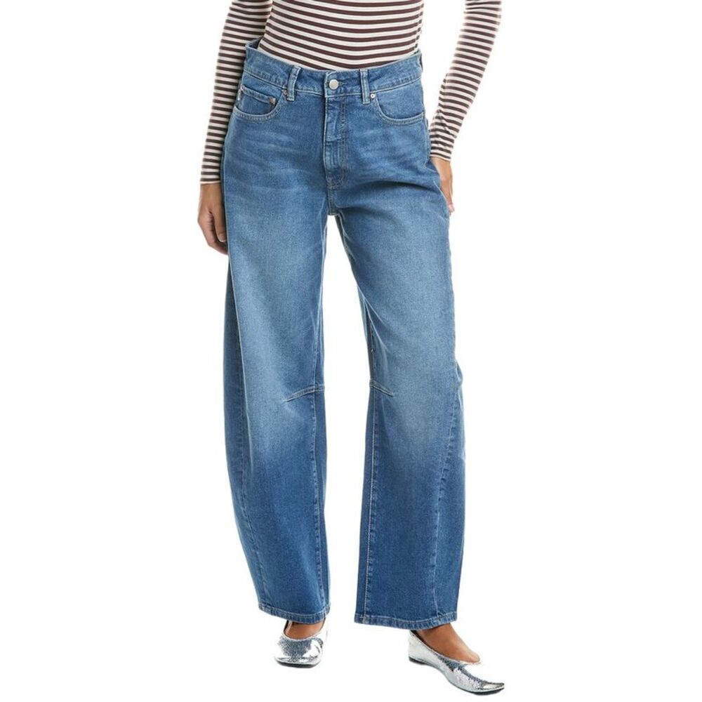 Dl1961 Womens  Miro Opal Harbor Barrel Jean, Blue